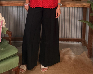 High Rise Flare Let Ponte Pants