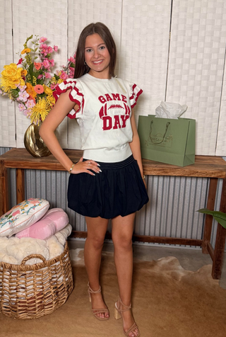 She & Sky Bubble Skirt