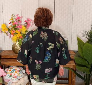 Entro Midnight Garden Blouse