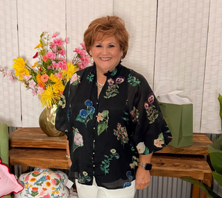 Entro Midnight Garden Blouse