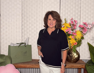 Contrast Hem Sleeve Collared Sweater Top