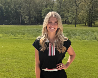 She & Sky Court Side Chic Zip Pullover