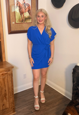 Olivia Mock Wrap Dress