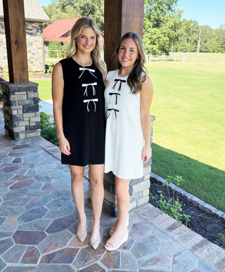 She & Sky Pretty Bow  Dress