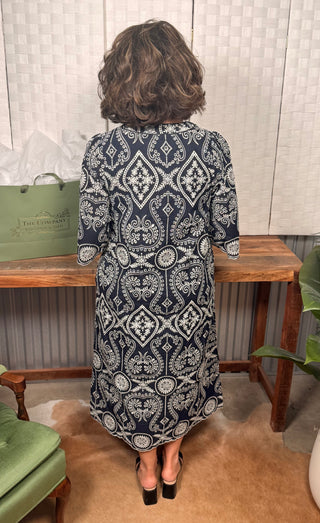 Southern Charm Embroidered Dress