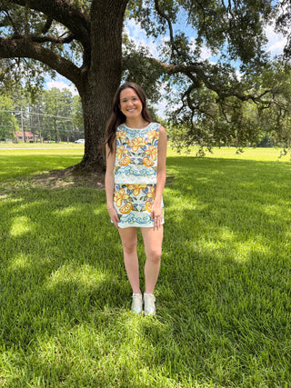 Citrus Bloom Skirt