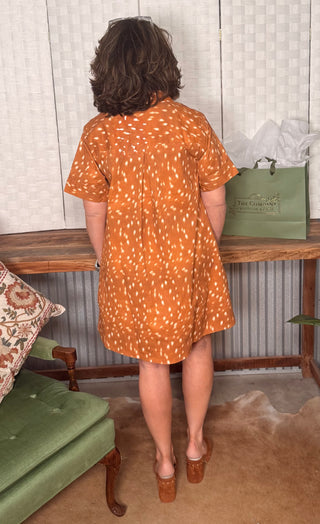 Entro Fall About Fawn Dress