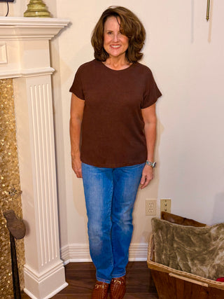 Autumn Ease Textured Top