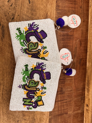 Cajun Beaded Coin Purse