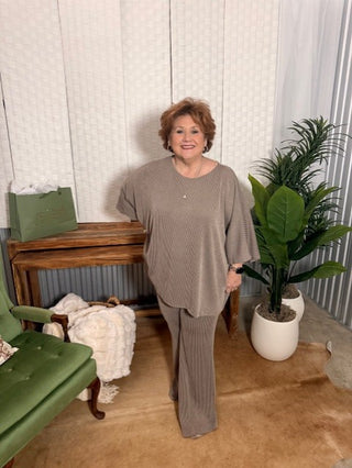 Cozy Ribbed Lounge Set