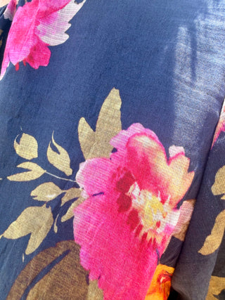THML Flowy Moody Floral Top