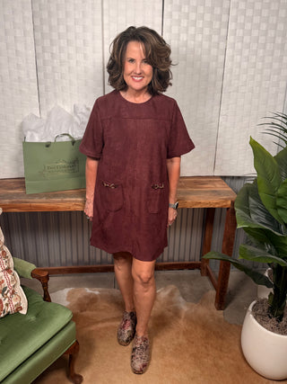 Merlot Pocket Dress