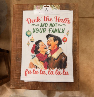 Deck the Halls Tea Towels