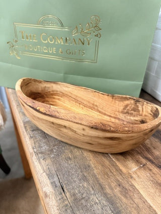 Olive Wood Dough Bowl (27 cm)