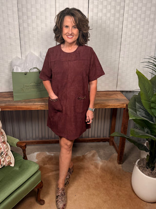 Merlot Pocket Dress