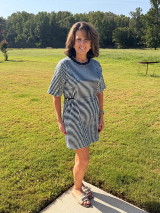 Entro Gameday Gingham Dress