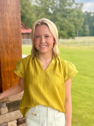 Golden Grove Textured Top