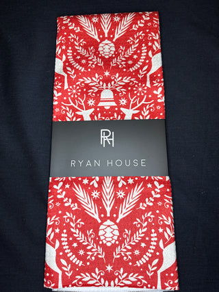 Ryan House Elegant Christmas Tea Towel