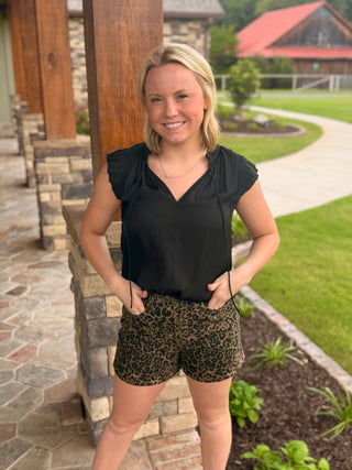 Judy Blue Leopard Print Short