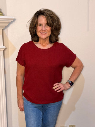 Autumn Ease Textured Top
