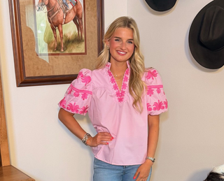 Entro Pink Petal Top