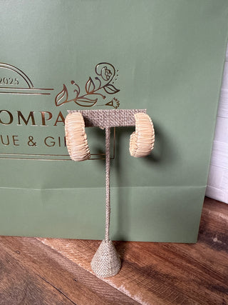 WW Raffia Hoop - Neutral