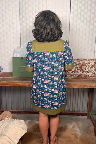Vintage Rose Polo Dress