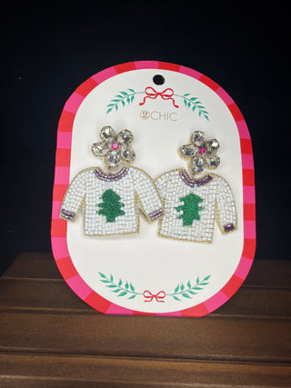 Ugly Sweater Earrings