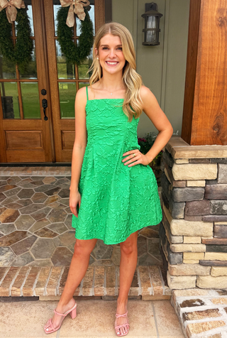 THML Garden Party Textured Dress