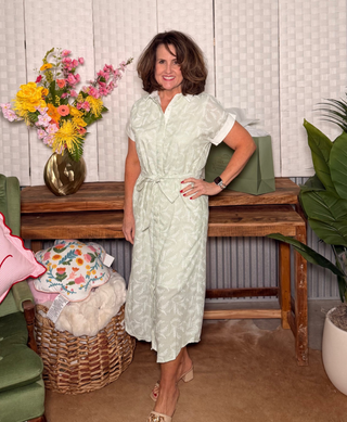 She & Sky Garden Shirt Dress