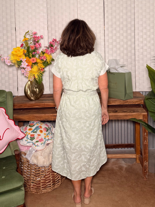 She & Sky Garden Shirt Dress