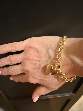 Hererra Mini Puffy Heart Bracelet