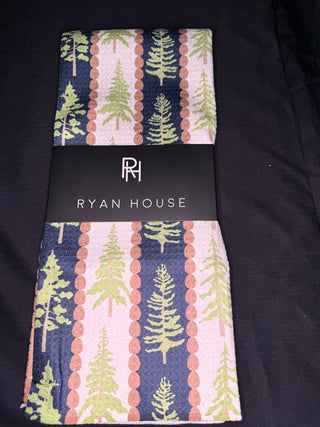 Ryan House Rustic Christmas Tea Towel