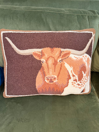 Texas Longhorn PIllow
