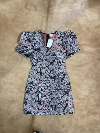 Entro Black Floral Dress