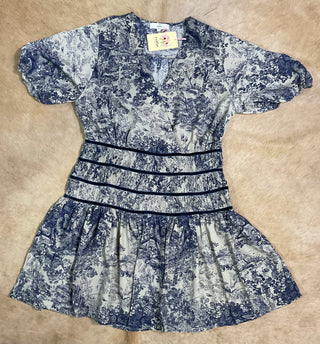 Entro MIdnight Toile Dress