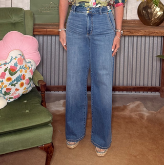 Judy Blue HW Column w/Trouser Reg inseam