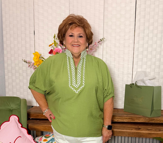 Entro Top with Plaid Trim