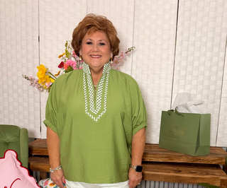 Entro Top with Plaid Trim