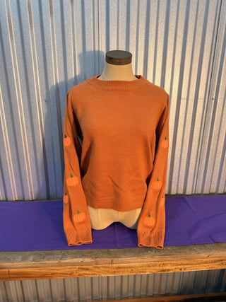 SoMe Pumpkin Shine Sweater