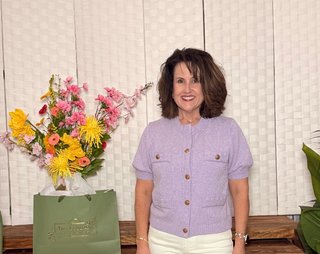 Textured Puff Sleeve Button-Front Sweater Cardigan