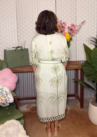 Entro Palm Haven Shirt Dress