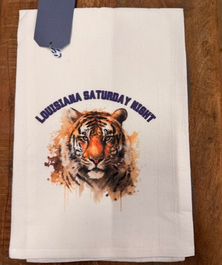 Pelican Louisiana Saturday Night Kitchen Towel