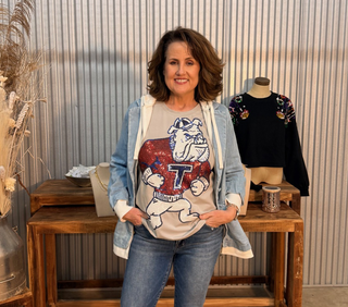 LA Tech Vintage Bulldog Tank