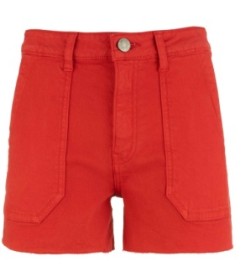Kut Jane HR Short Pork Chop Pkts Raw Hem Shorts
