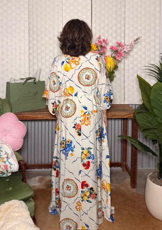 Entro Mediterranean Muse Maxi Dress