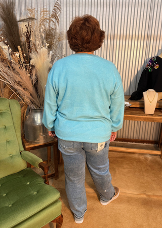 Sky Blue Sweater