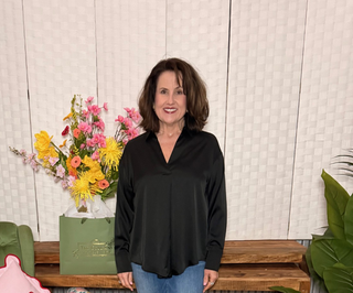 Silky Black Blouse