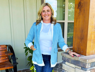 Risen Blazer with Hoodie Jacket