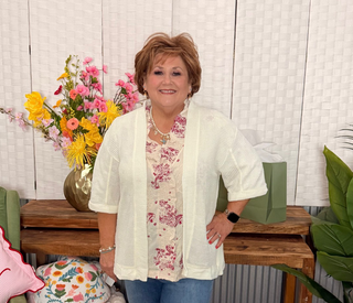 Umgee Waffle Knit Open Cardigan